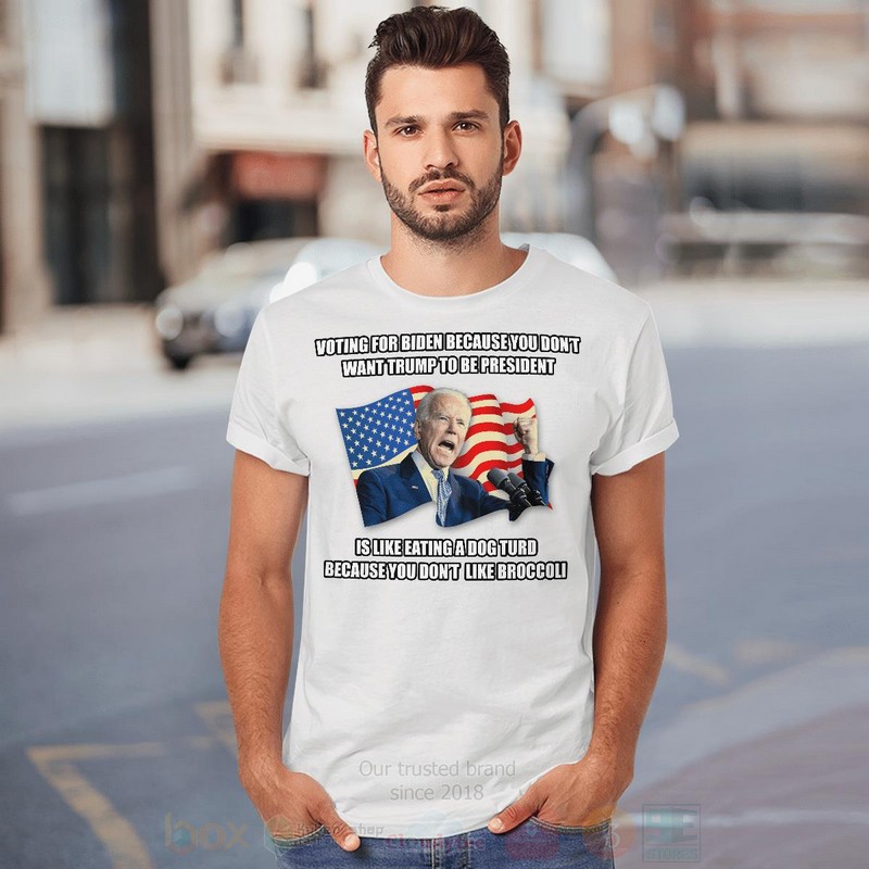 Voting_For_Biden_Because_You_Dont_Want_Trump_To_Be_President_2D_Hoodie_Shirt_1