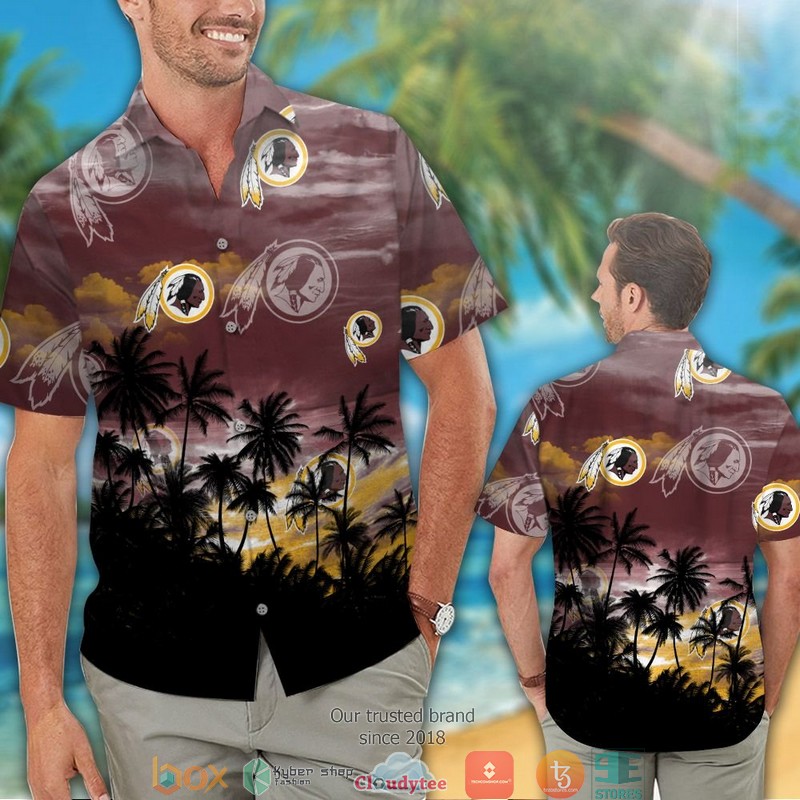 Washington_Redskins_coconut_island_Hawaiian_Shirt_Short_1