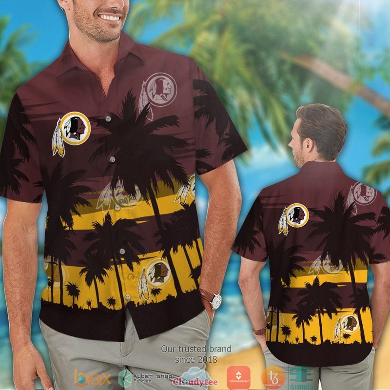 Washington_Redskins_coconut_island_dark_red_Hawaiian_Shirt_Short_1