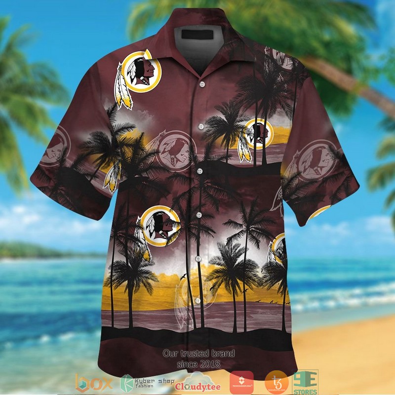 Washington_Redskins_coconut_island_ocean_Hawaiian_Shirt_Short