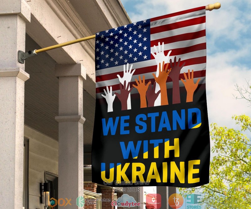 We_Stand_With_Ukraine_American_Flag