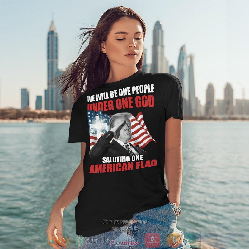 We_Will_Be_One_People_Under_On_God_Saluting_One_American_Flag_shirt_long_sleeve