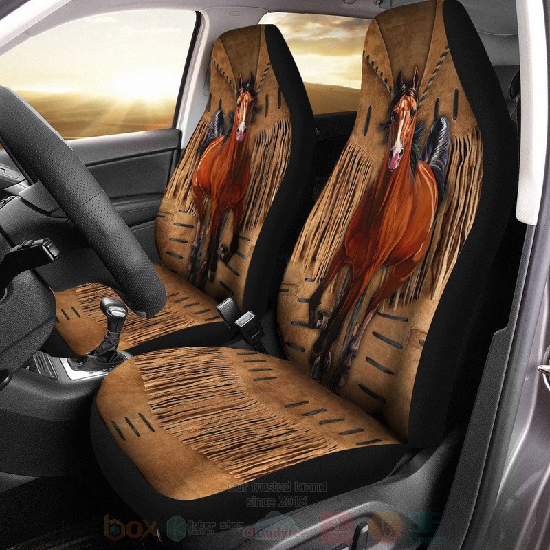 Western_Horse_Car_Seat_Covers