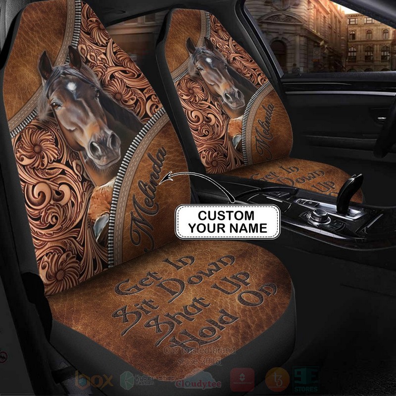 Western_Horse_Personalized_Get_In_Sit_Down_Shut_Up_Hold_On_Car_Seat_Covers_1
