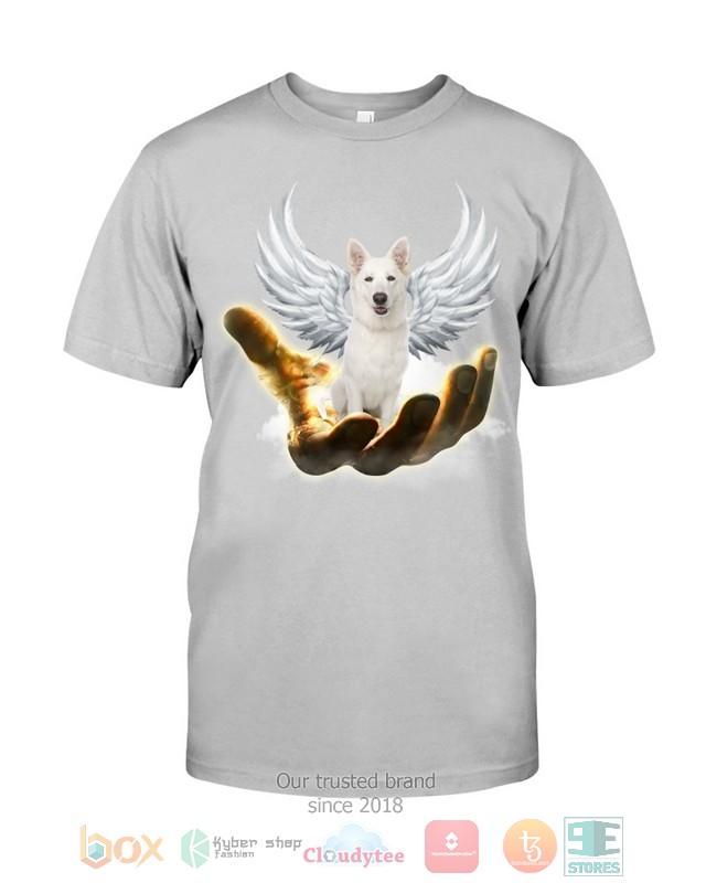 White_German_Shepherd_Golden_Hand_Heaven_Wings_2D_shirt_hoodie