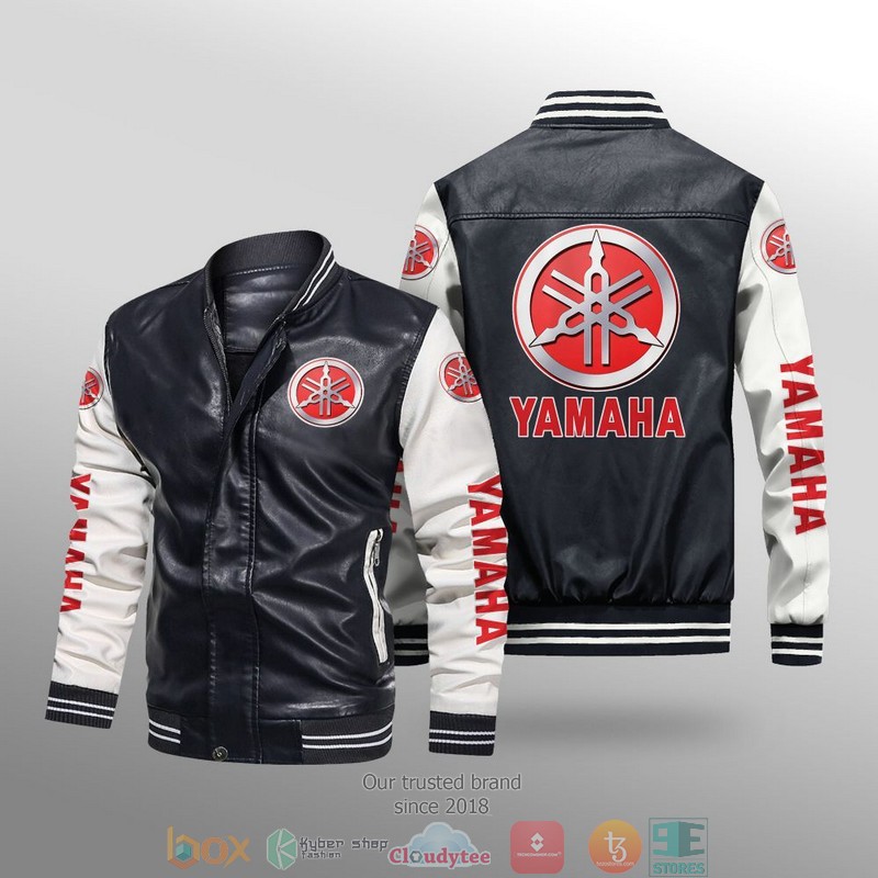 Yamaha_Car_Brand_Leather_Bomber_Jacket