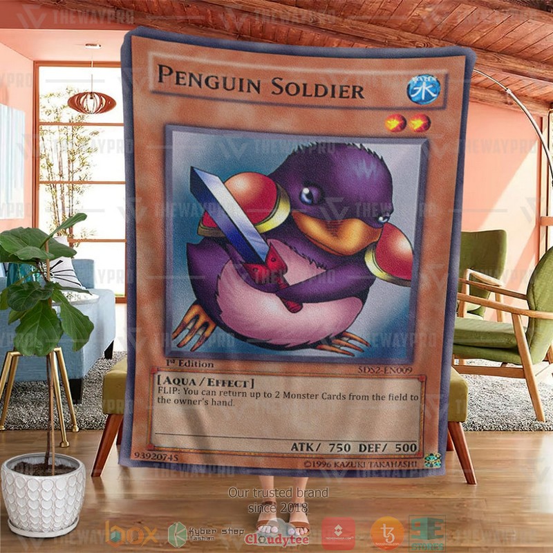 Yu_Gi_Oh_Penguin_Soldier_Soft_Blanket
