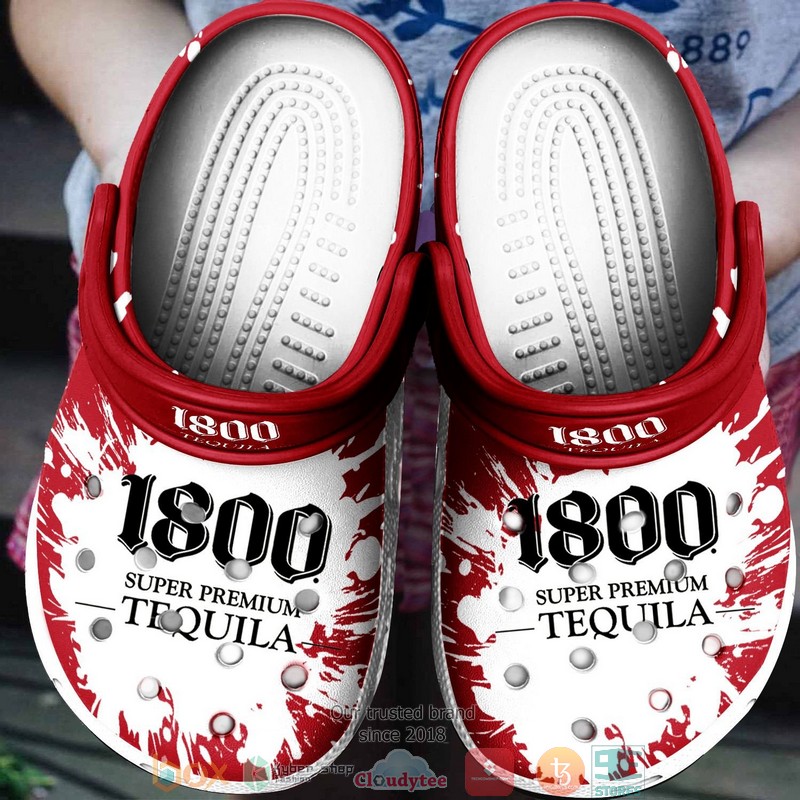 1800_Super_Premium_Tequila_Drinking_Crocband_Clog_Shoes