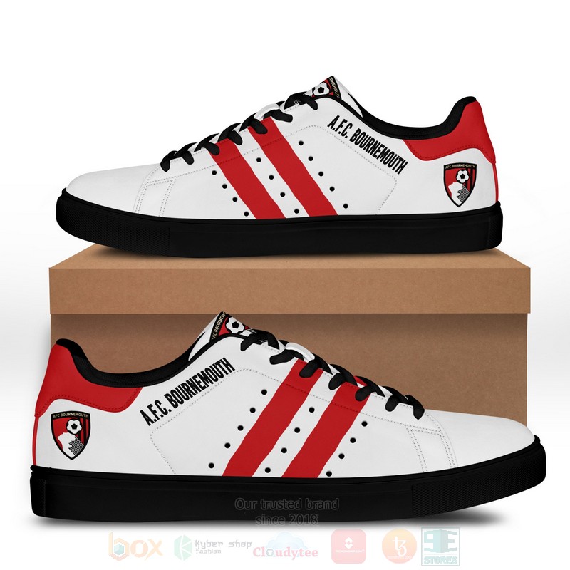 A.F.C._Bournemouth_Pesonalized_Stan_Smith_Shoes