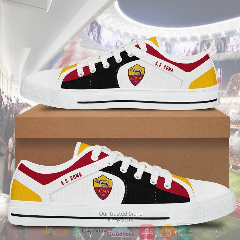 A.S._Roma_Canvas_low_top_shoes_1