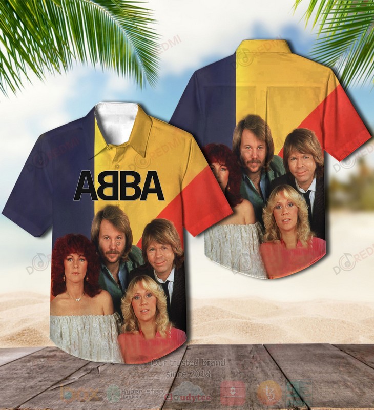 ABBA_Members_Hawaiian_Shirt