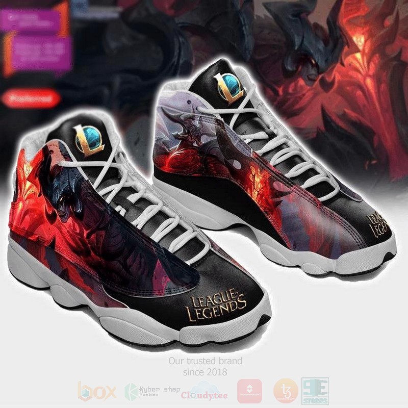 Aatrox_Lol_League_Of_Legends_Game_Air_Jordan_13_Shoes