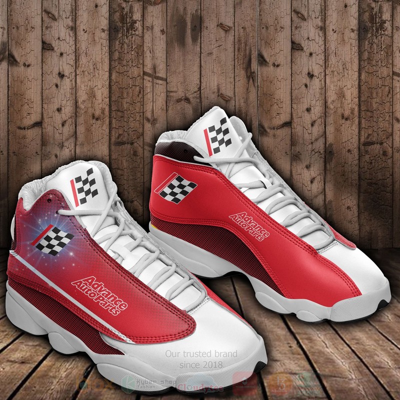 Advance_Auto_Parts_Red_Air_Jordan_13_Shoes