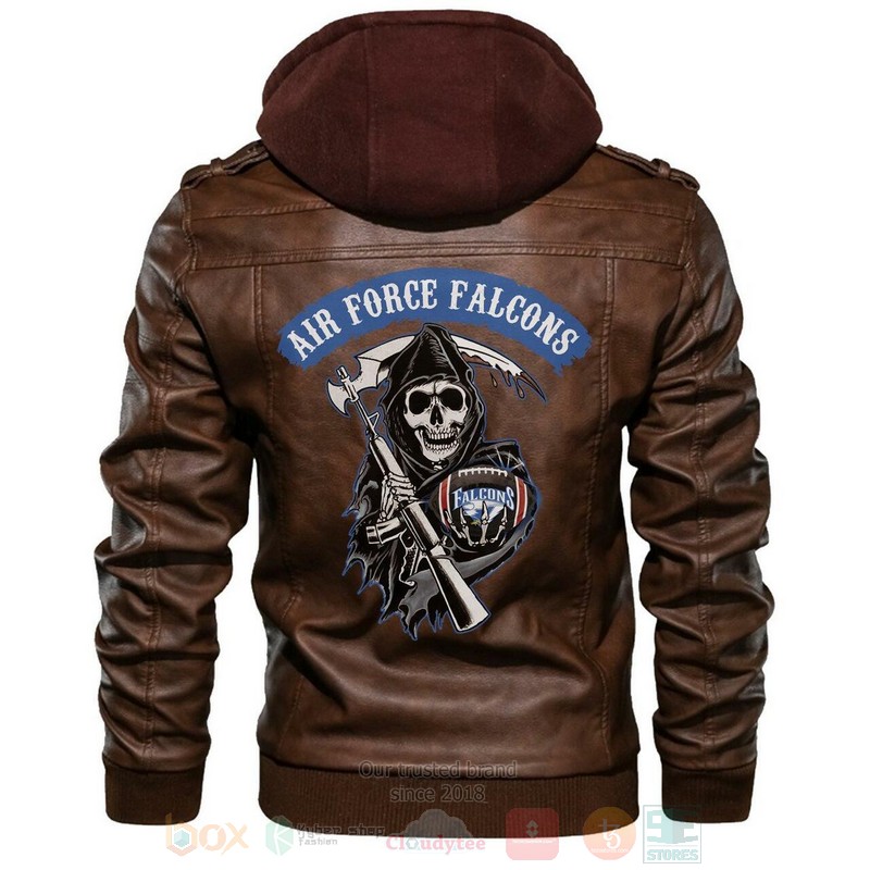 Air_Force_Falcons_NCAA_Sons_of_Anarchy_Brown_Motorcycle_Leather_Jacket