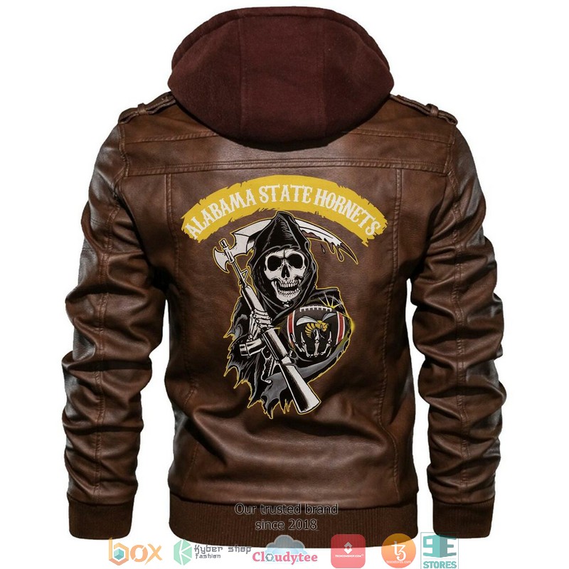 Alabama_State_Hornets_NCAA_Football_Sons_Of_Anarchy_Brown_Motorcycle_Leather_Jacket