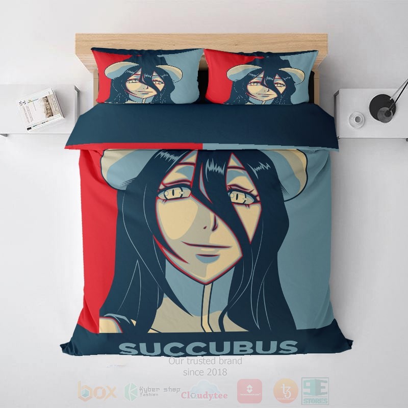 Albedo_Overlord_Succubus_Cover_Sheets-_Color_Crossover_Bedding_Set