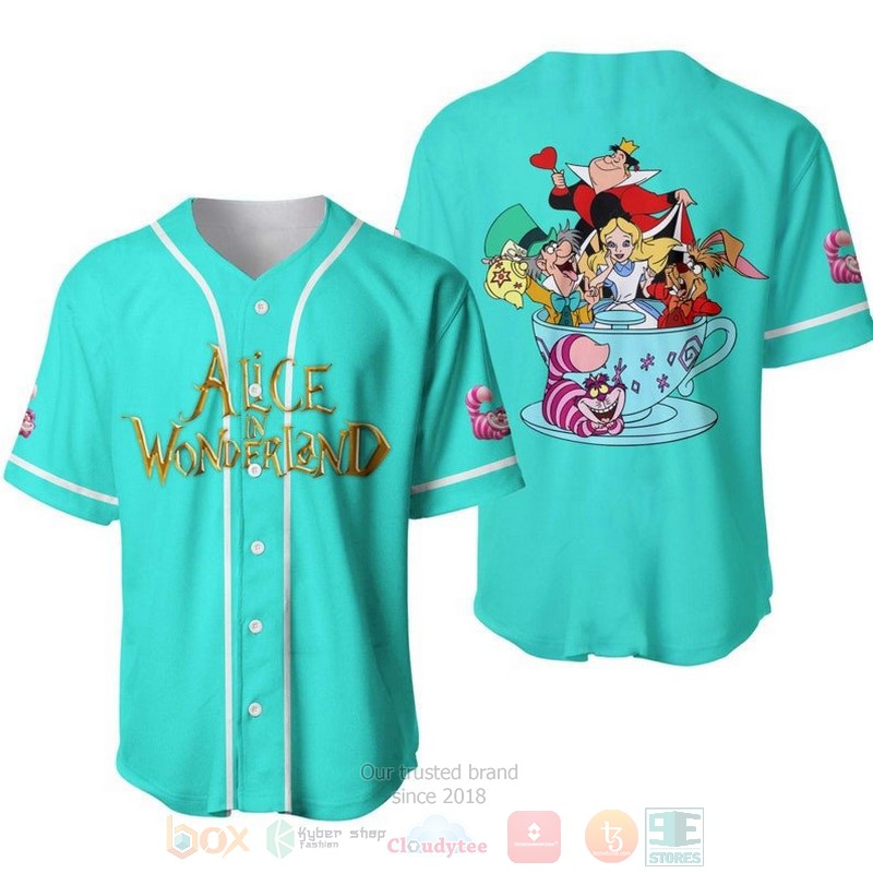 Alice_In_Wonderland_All_Over_Print_Turquoise_Baseball_Jersey