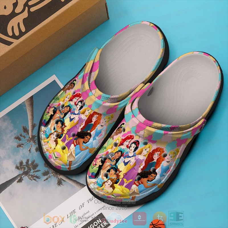 All_Disney_Princess_colorful_Crocband_Clog