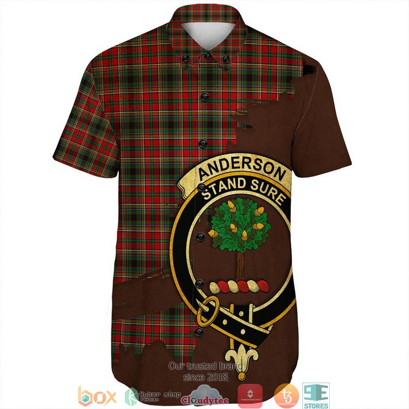Anderson_of_Arbrake_Tartan_Crest_Personalized_Short_Sleeve_Hawaiian_Shirt_1