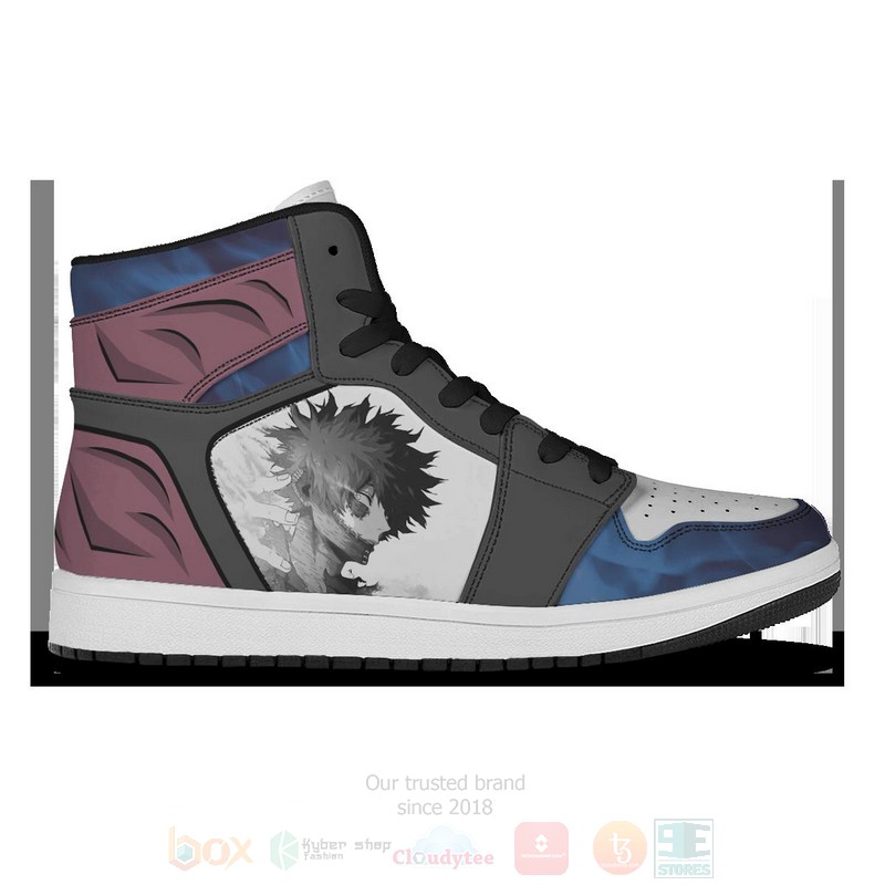 Anime_Dabi_Blueflame_Air_Jordan_High_Top_Shoes_1