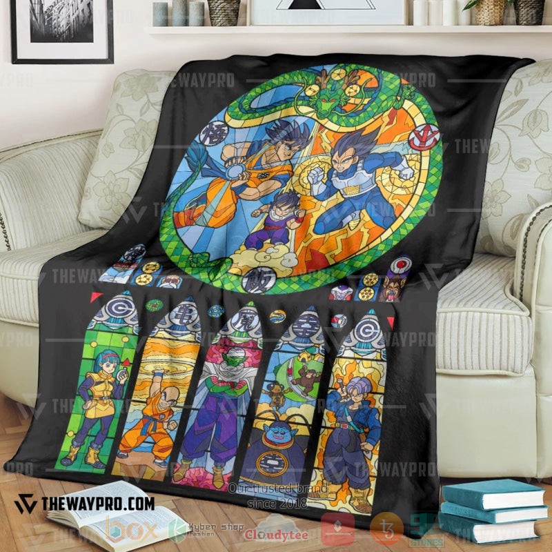 Anime_Dragon_Ball_Stained_Glass_Soft_Blanket