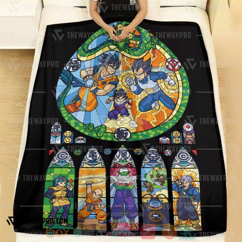Anime_Dragon_Ball_Stained_Glass_Soft_Blanket_1
