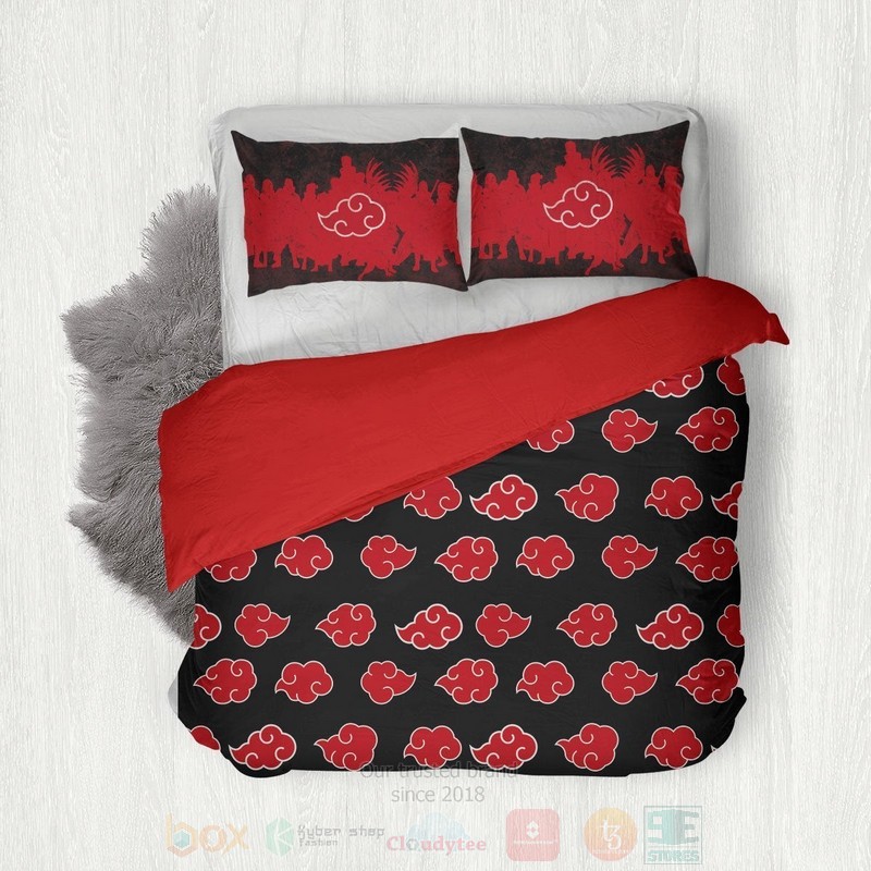 Anime_Naruto_Akatsuki_Bedding_Set