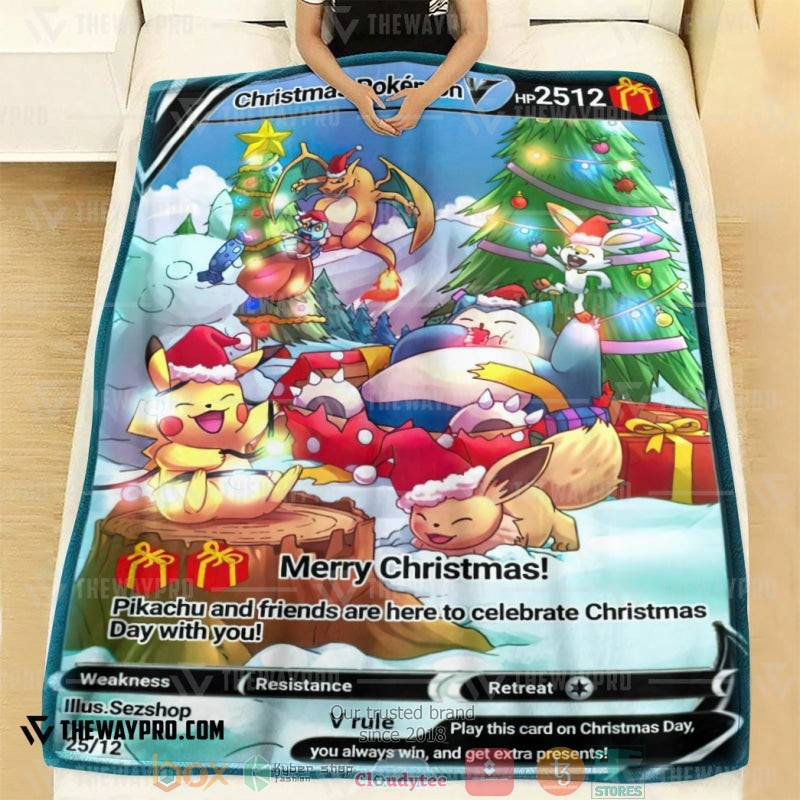 Anime_Pokemon_Holo_Pokemon_Christmas_Soft_Blanket_1