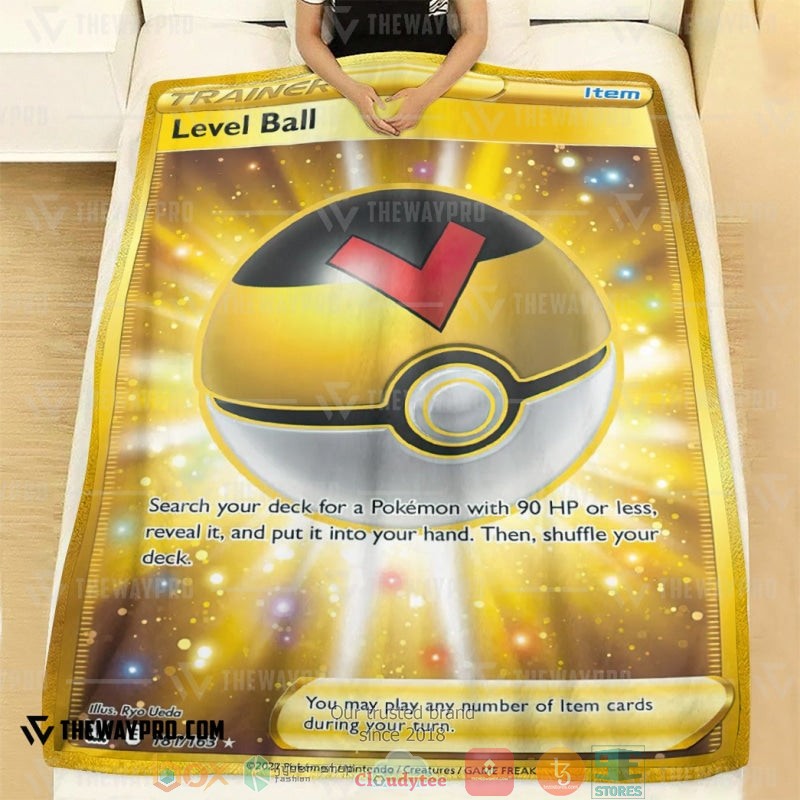 Anime_Pokemon_Level_Ball_Trainer_Soft_Blanket_1