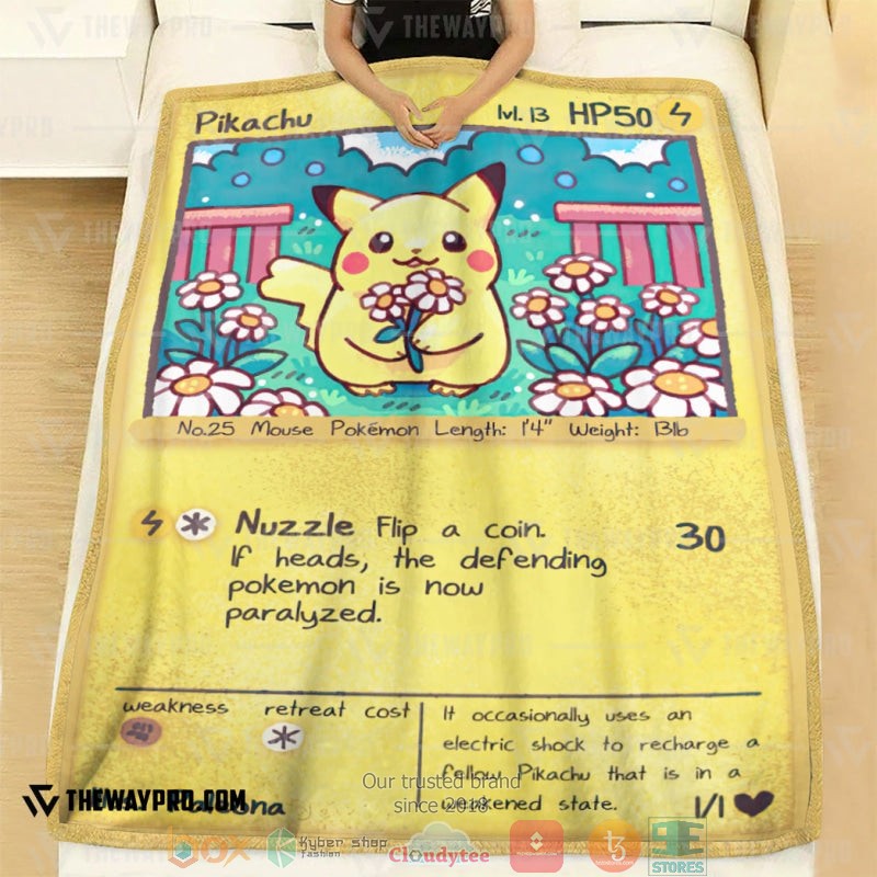 Anime_Pokemon_Pikachu_Cute_Card_Soft_Blanket_1
