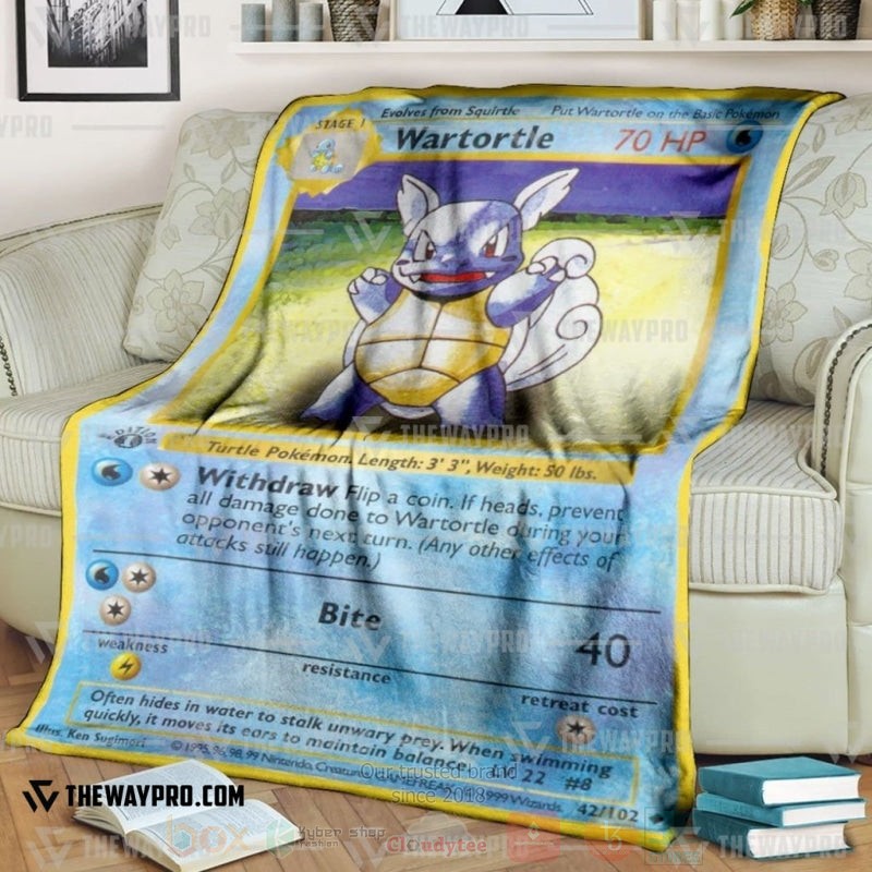 Anime_Pokemon_Wartortle_1st_Edition_Blanket
