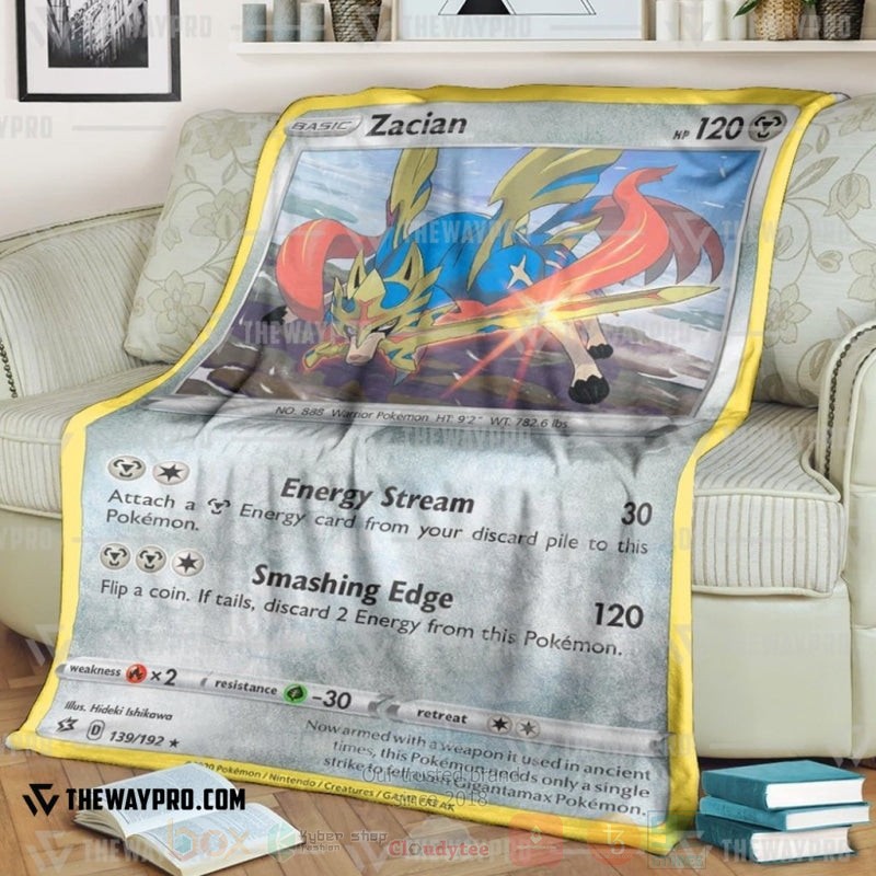 Anime_Pokemon_Zacian_Rebel_Clash_Blanket