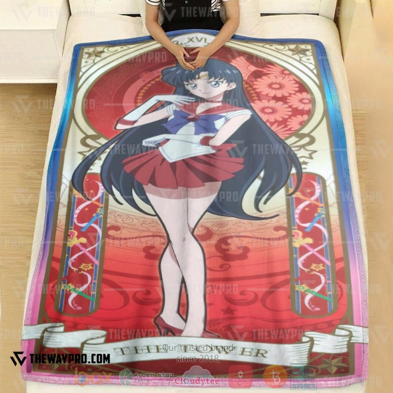Anime_Sailor_Moon_The_Chariot_Soft_Blanket_1
