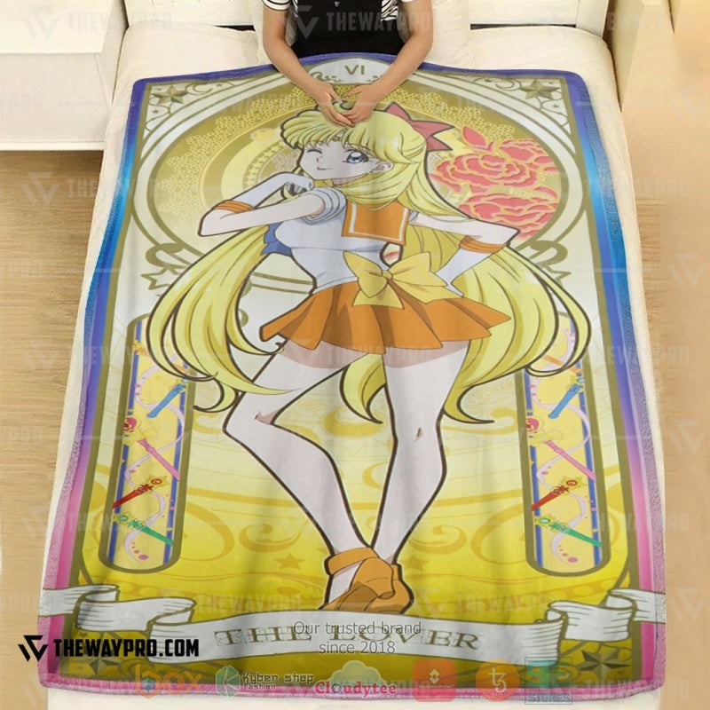 Anime_Sailor_Moon_The_Hermit_Soft_Blanket_1