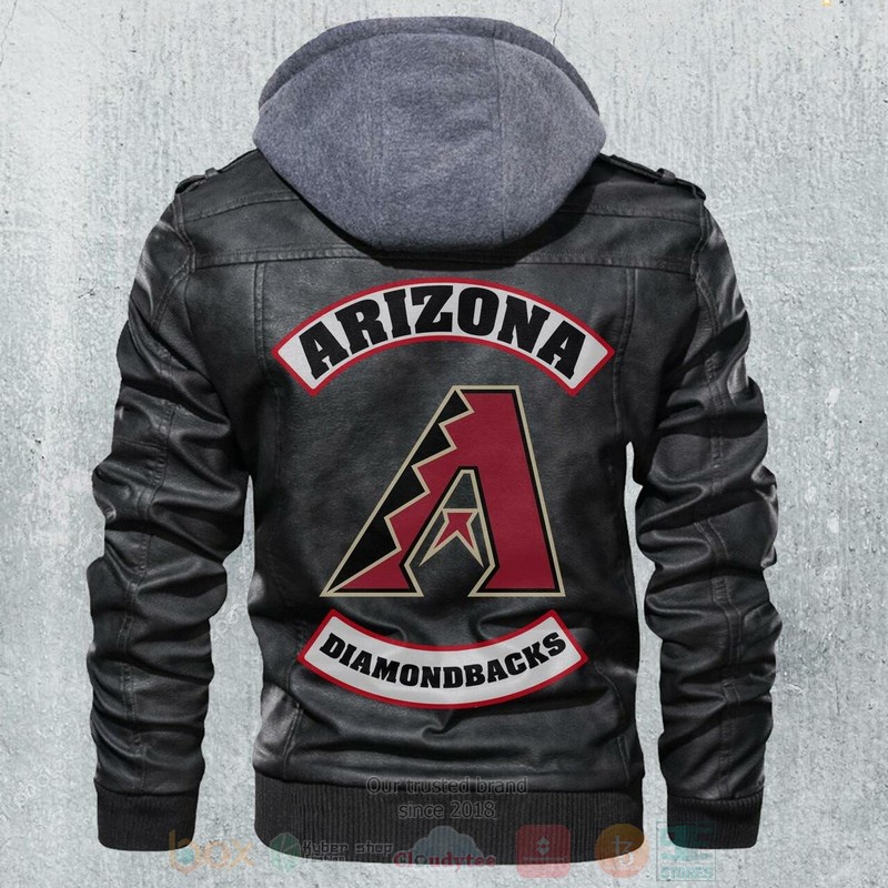 Arizona_Diamondbacks_MLB_Baseball_Motorcycle_Leather_Jacket