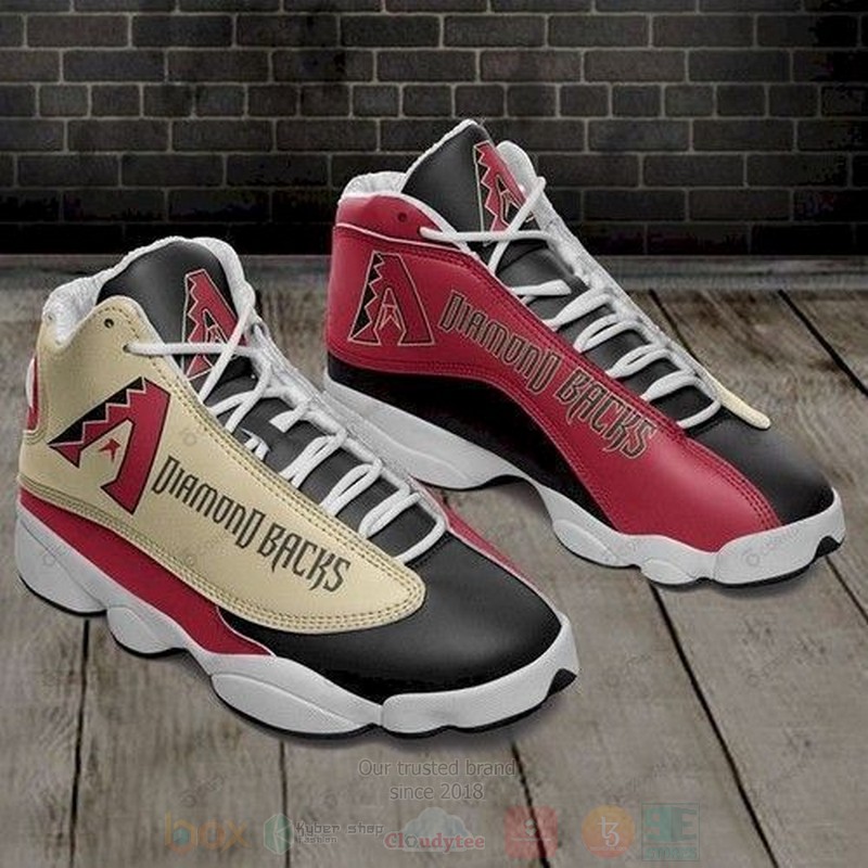 Arizona_Diamondbacks_MLB_Teams_Football_Air_Jordan_13_Shoes