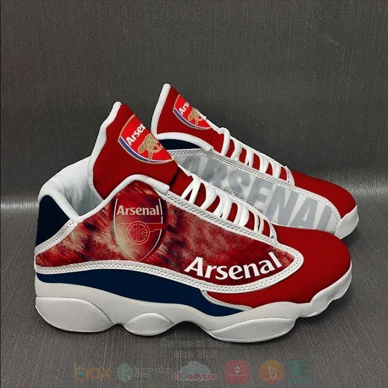 Arsenal_Football_Team_Air_Jordan_13_Shoes