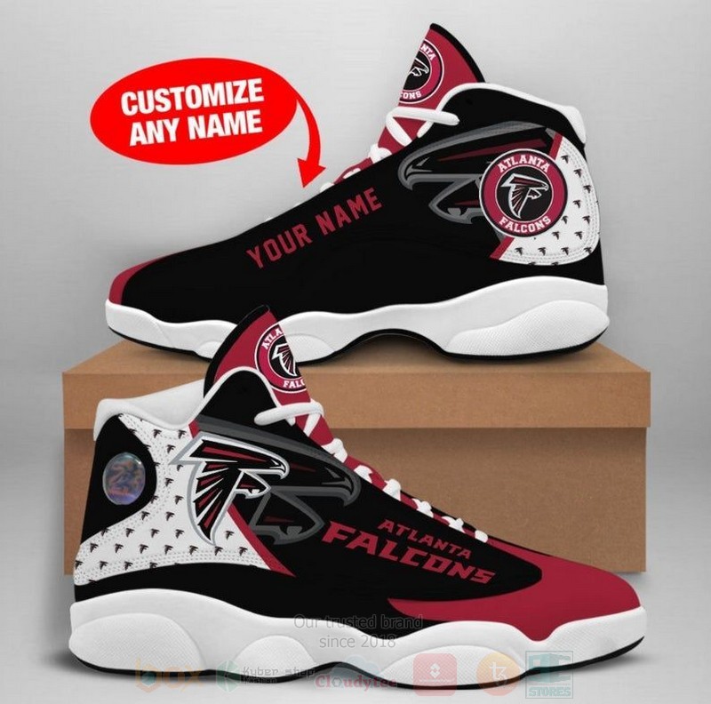 Atlanta_Falcons_NFL_Custom_Name_Air_Jordan_13_Shoes