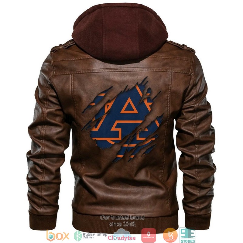 Auburn_Tigers_NCAA_Brown_Motorcycle_Leather_Jacket