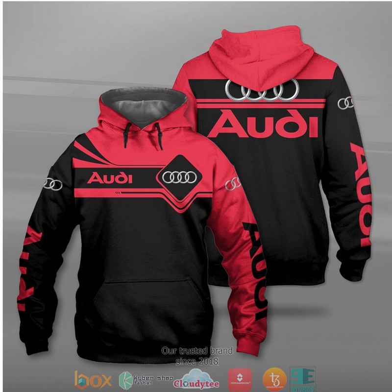 Audi_Black_Red_Car_Motor_3D_Shirt_Hoodie_1
