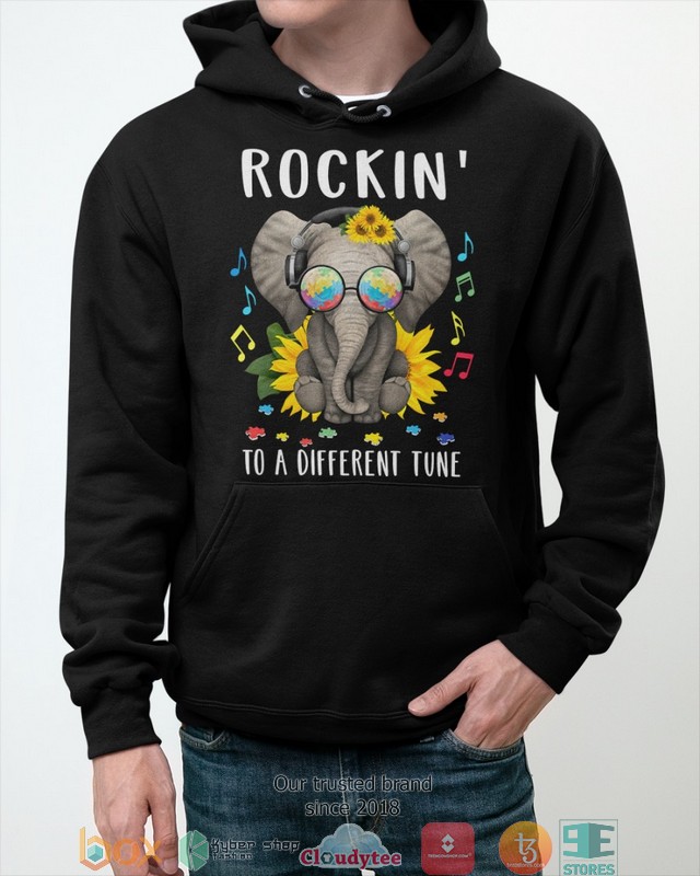 Autism_Awareness_Elephant_Rockin_To_A_Different_Tune_Shirt_Hoodie_1