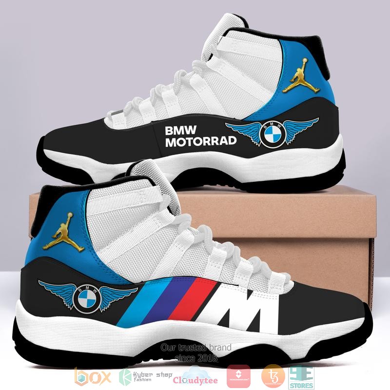 BMW_Motorrad_Black_blue_Air_Jordan_11_Sneaker_Shoes