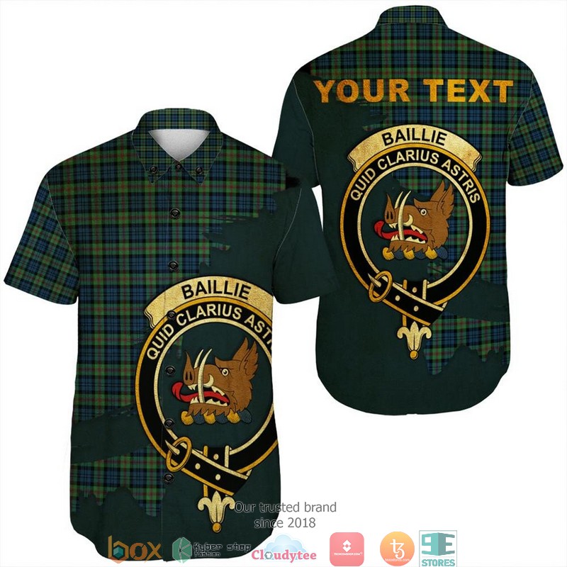 Baillie_Ancient_Tartan_Crest_Personalized_Short_Sleeve_Hawaiian_Shirt