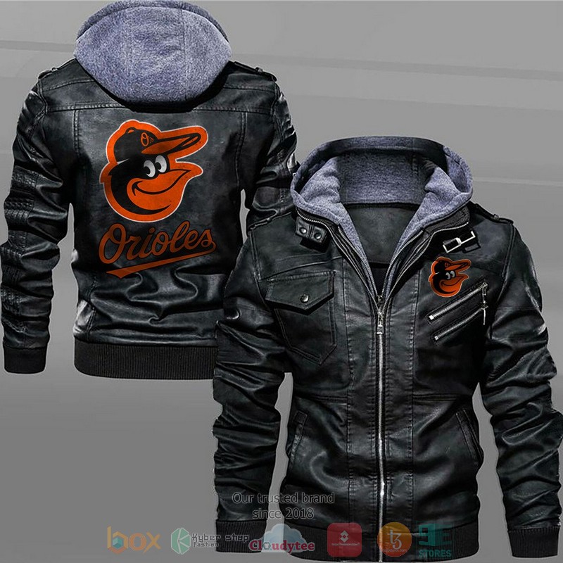 Baltimore_Orioles_Logo_MLB_Leather_Jacket