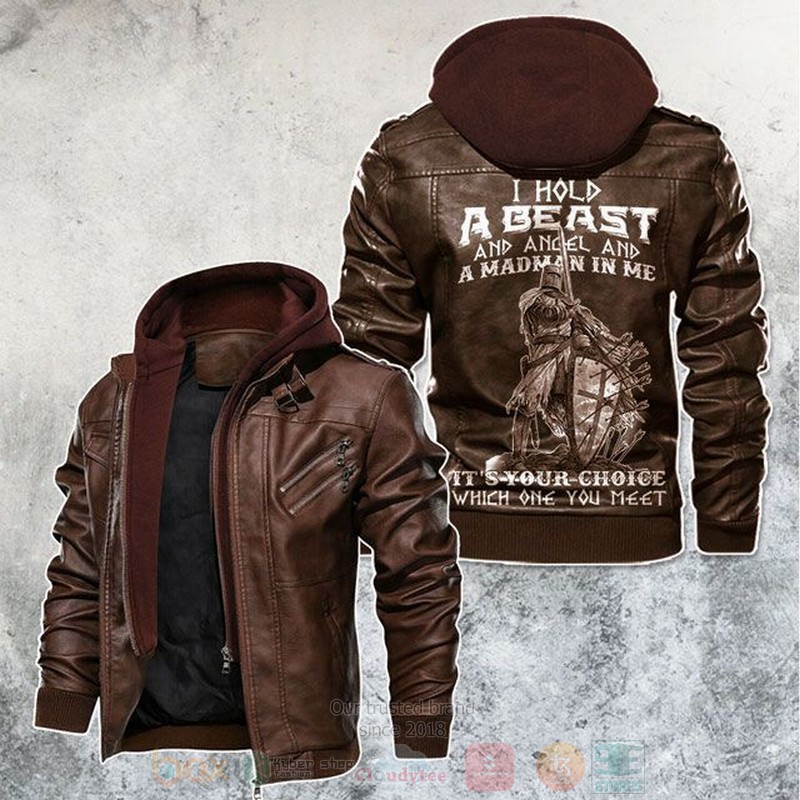 Beast_Angel_A_Madman_Inside_Knight_Motorcycle_Rider_Leather_Jacket_1