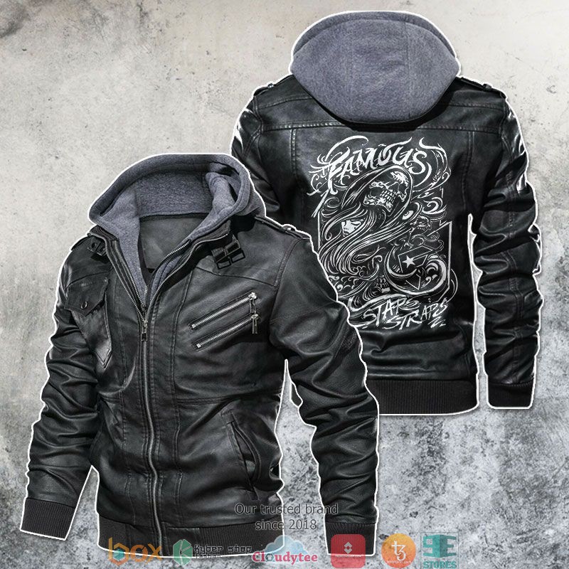 Beauty_But_Deadly_Star_Traps_Motorcycle_Rider_Leather_Jacket