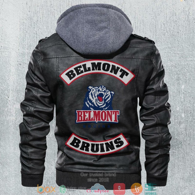 Belmont_Bruins_NCAA_Football_Motorcycle_Leather_Jacket