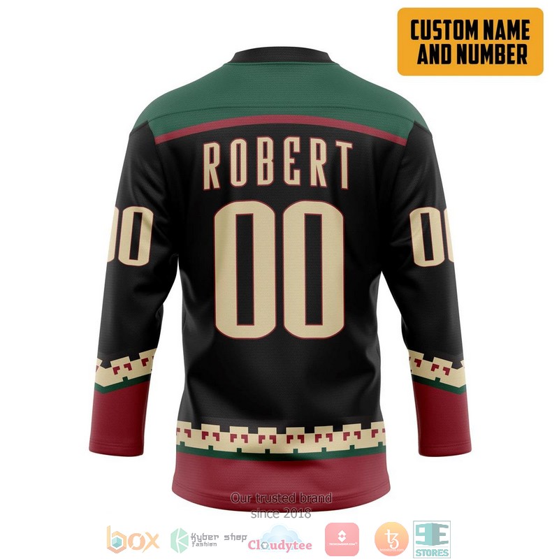 Black_Arizona_Coyotes_NHL_Custom_Name_and_Number_Hockey_Jersey_Shirt_1