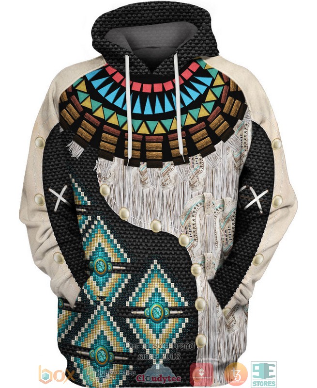 Black_Pattern_Native_American_3D_Shirt_Hoodie