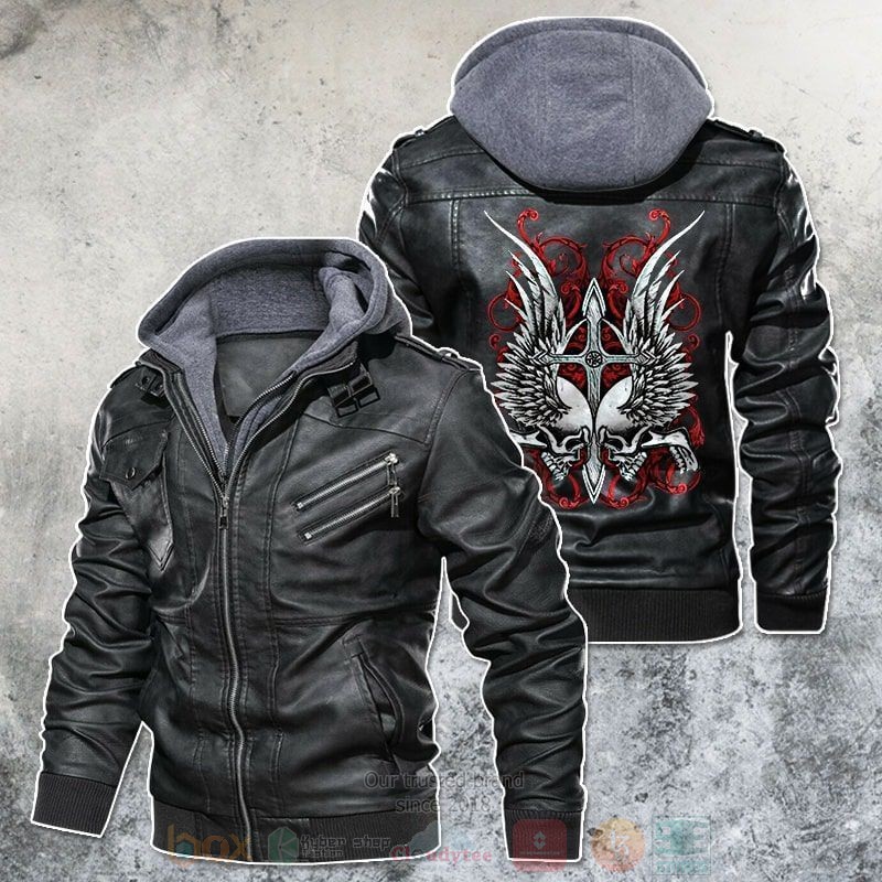 Bloody_Cross_Skulls_And_Wings_Leather_Jacket